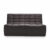 2-Sitzer Sofa N701 dunkelgrau
