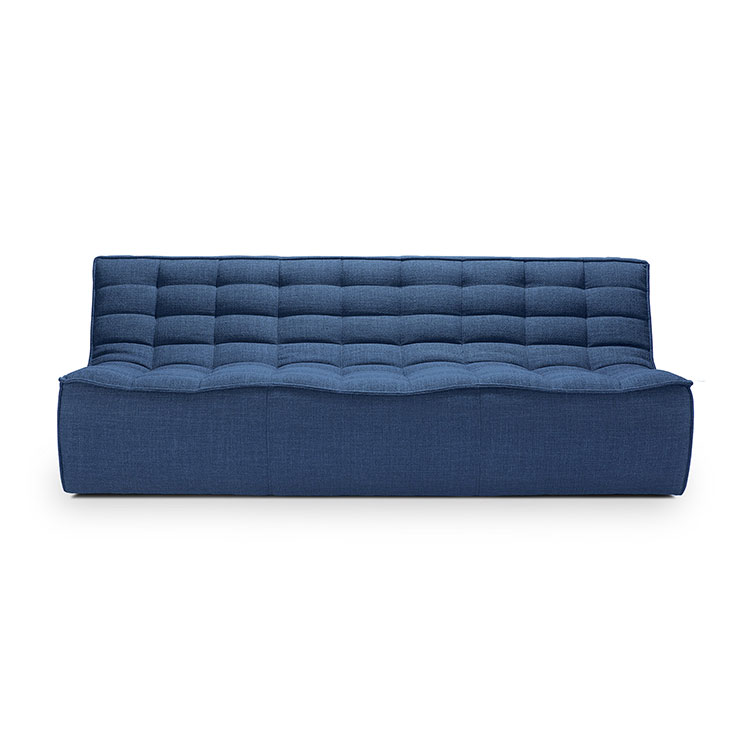 Freudenreich Interior Design | 3-Sitzer Sofa N701 blau Freudenreich Interior Design | 3-Sitzer Sofa N701 blau