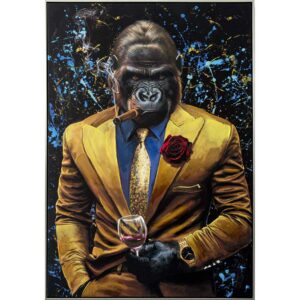 Freudenreich Interior Design | Acrylbild Gorilla Gentleman