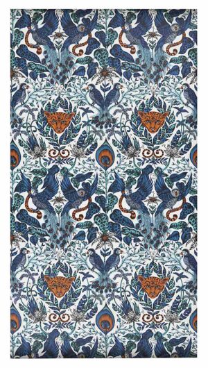 Freudenreich Interior Design | Tapete Amazon blue