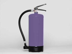 Freudenreich Interior Design | Foam Feuerlöscher Fara new lila