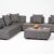 Outdoor Lounge Felicitas anthrazit