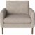 Sessel Scandinavia grau braun