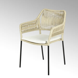Freudenreich Interior Design | Outdoor Stuhl Amaya kordel