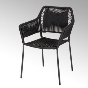 Freudenreich Interior Design | Outdoor Stuhl Amaya schwarz