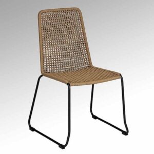 Freudenreich Interior Design | Outdoor Stuhl Patti coffee latte