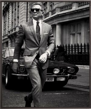 Freudenreich Interior Design | Digitaldruck Daniel Craig in James Bond