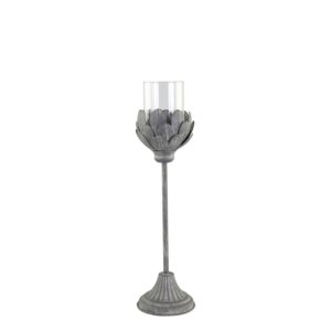Freudenreich Interior Design | Windlicht mit Fuß Hurricane 43 cm