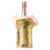 Champagnerkühler golden sparkle