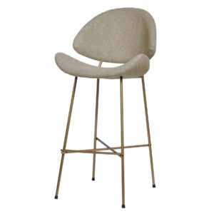 Freudenreich Interior Design | Barhocker Cheri Bar Boucle Copper High kaffee
