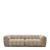 Loungesofa XL Vicenza soft walnut
