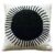 Kissen New Sun off white black