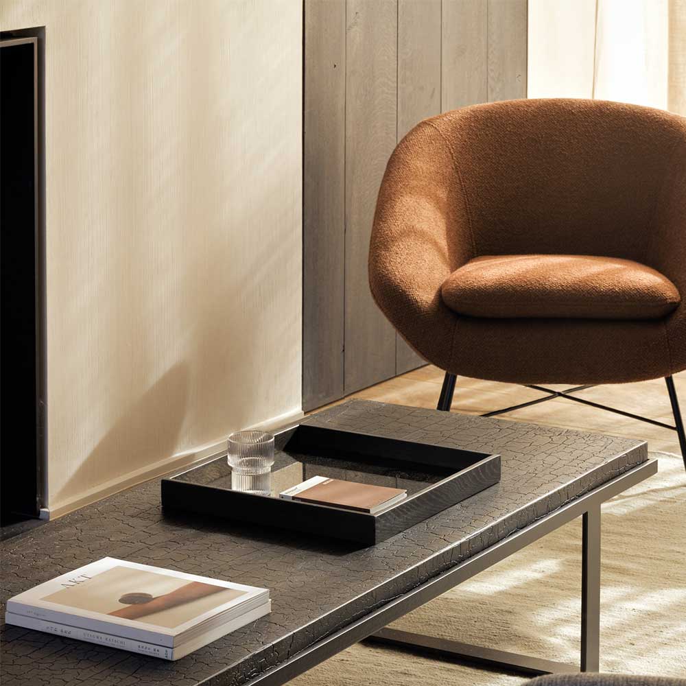 Freudenreich Interior Design | Loungestuhl Barrow copper Freudenreich Interior Design | Loungestuhl Barrow copper