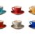 Espressotasse mit Untertasse 6er Set