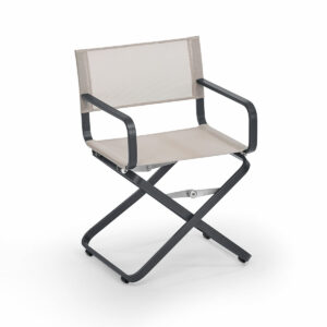 Freudenreich Interior Design | Outdoor Sessel Ahoi graumetallic Batyline ISO sand von WEISHÄUPL