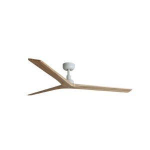 Freudenreich Interior Design | Deckenventilator FARO Barcelona KLIM weiß Eichenholz