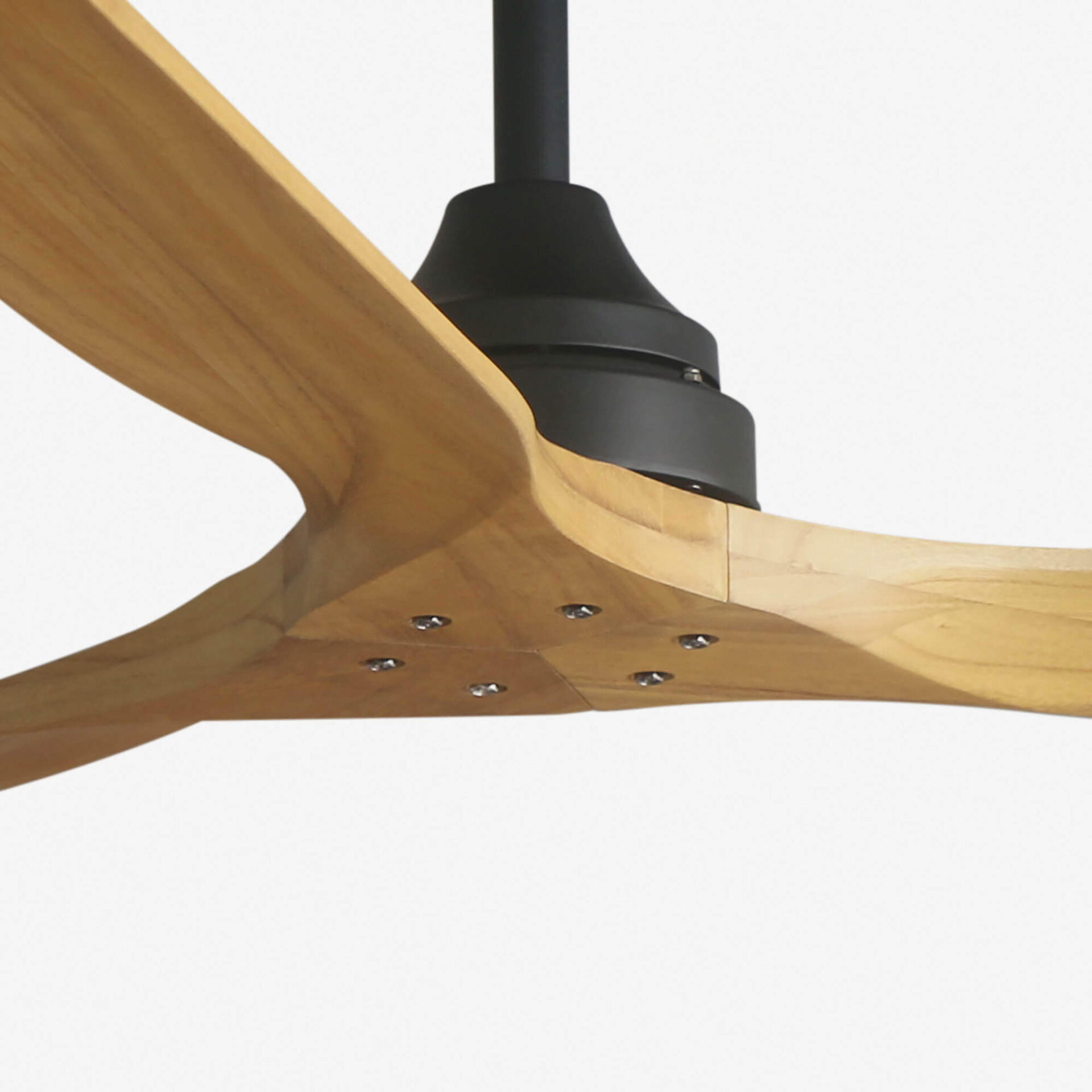 Freudenreich Interior Design | Deckenventilator FARO Barcelona ALO Holz schwarz