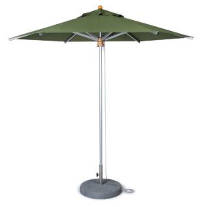 Freudenreich Interior Design | Sonnenschirm Alu olive von Weishäupl