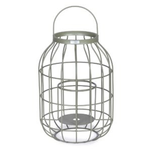 Freudenreich Interior Design | Laterne medium perlgrün von WEISHÄUPL